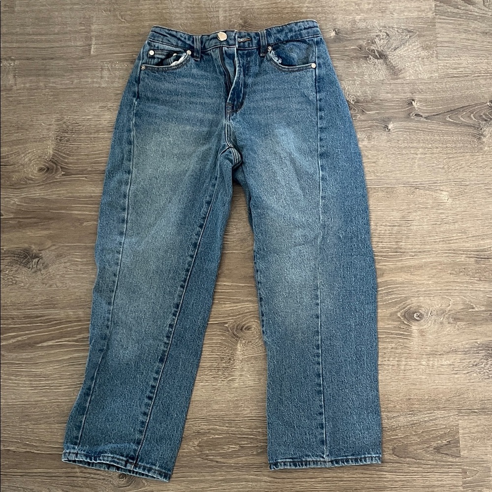 Oat New York Classic Blue Straight Leg Jeans